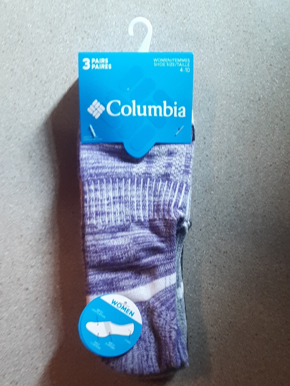 Columbia 3 Pairs of Women 4-10